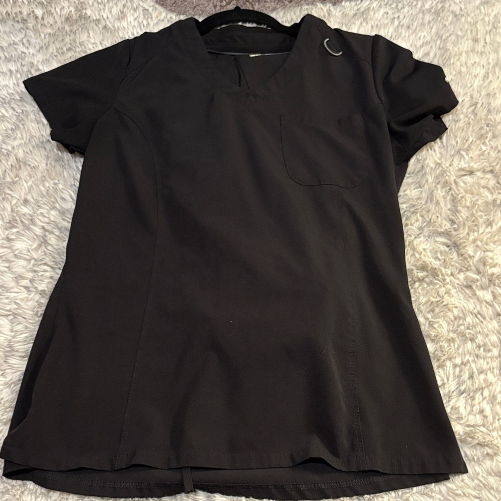 Black Women's scrub set